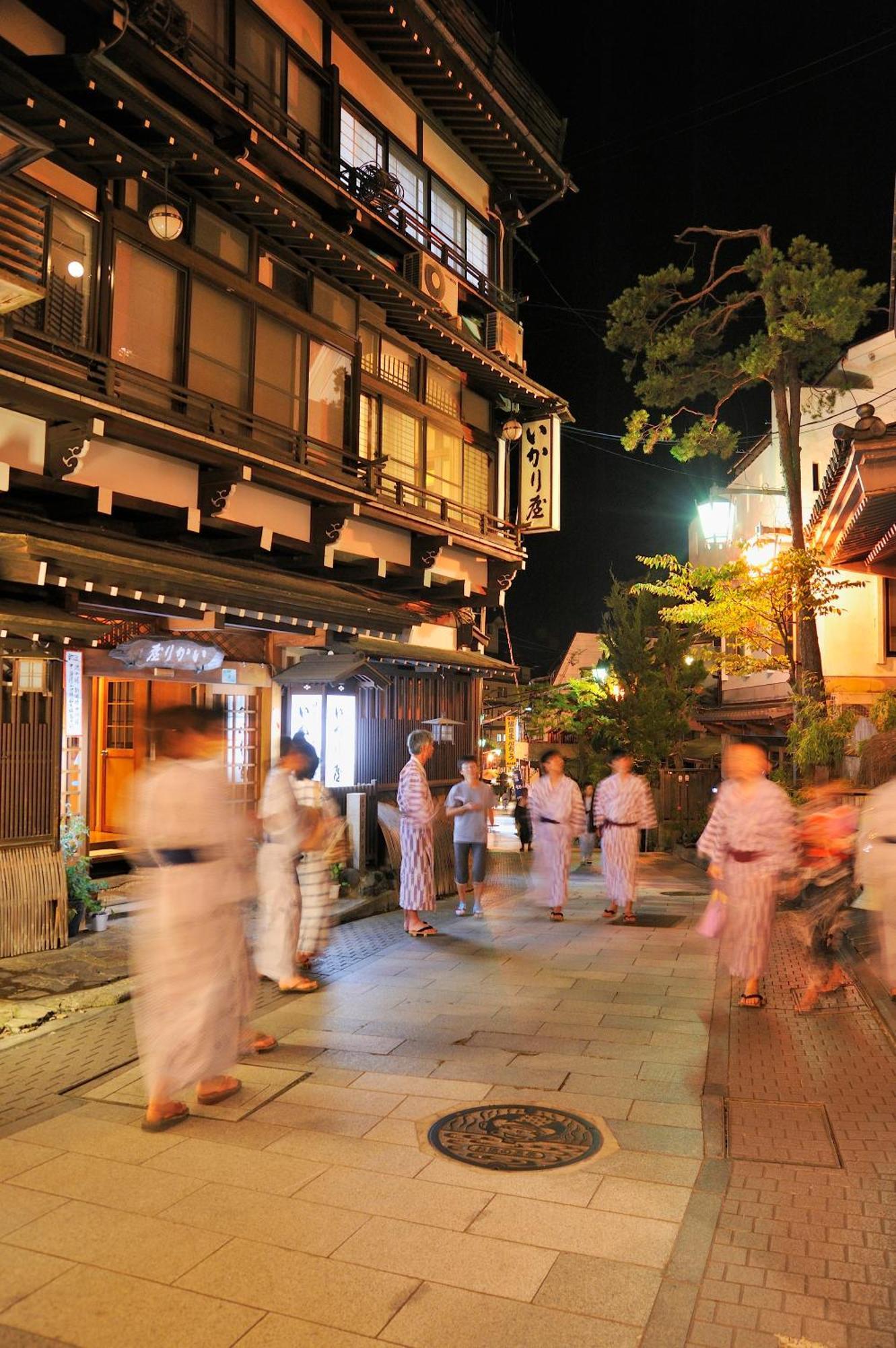Ikariya Ryokan 야마노우치 외부 사진